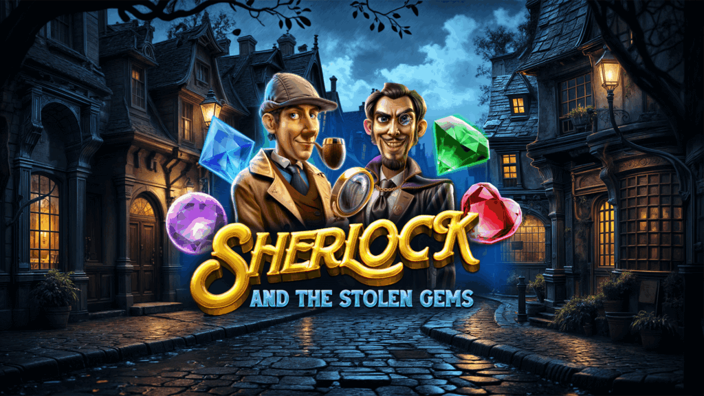 Sherlock and the Stolen Gems by Red Rake Gaming