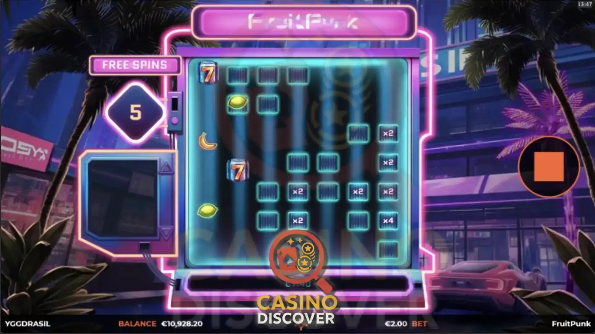 FruitPunk di Yggdrasil Giri Gratuiti