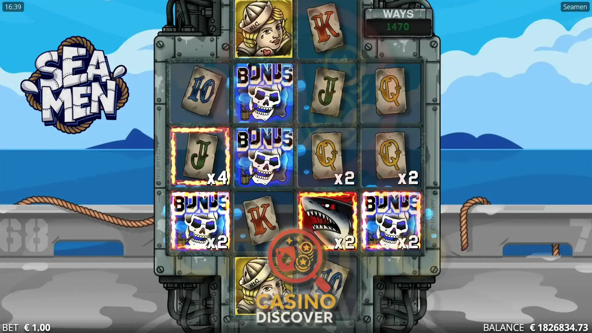 Seamen di Nolimit City: Funzione Acquisto Bonus